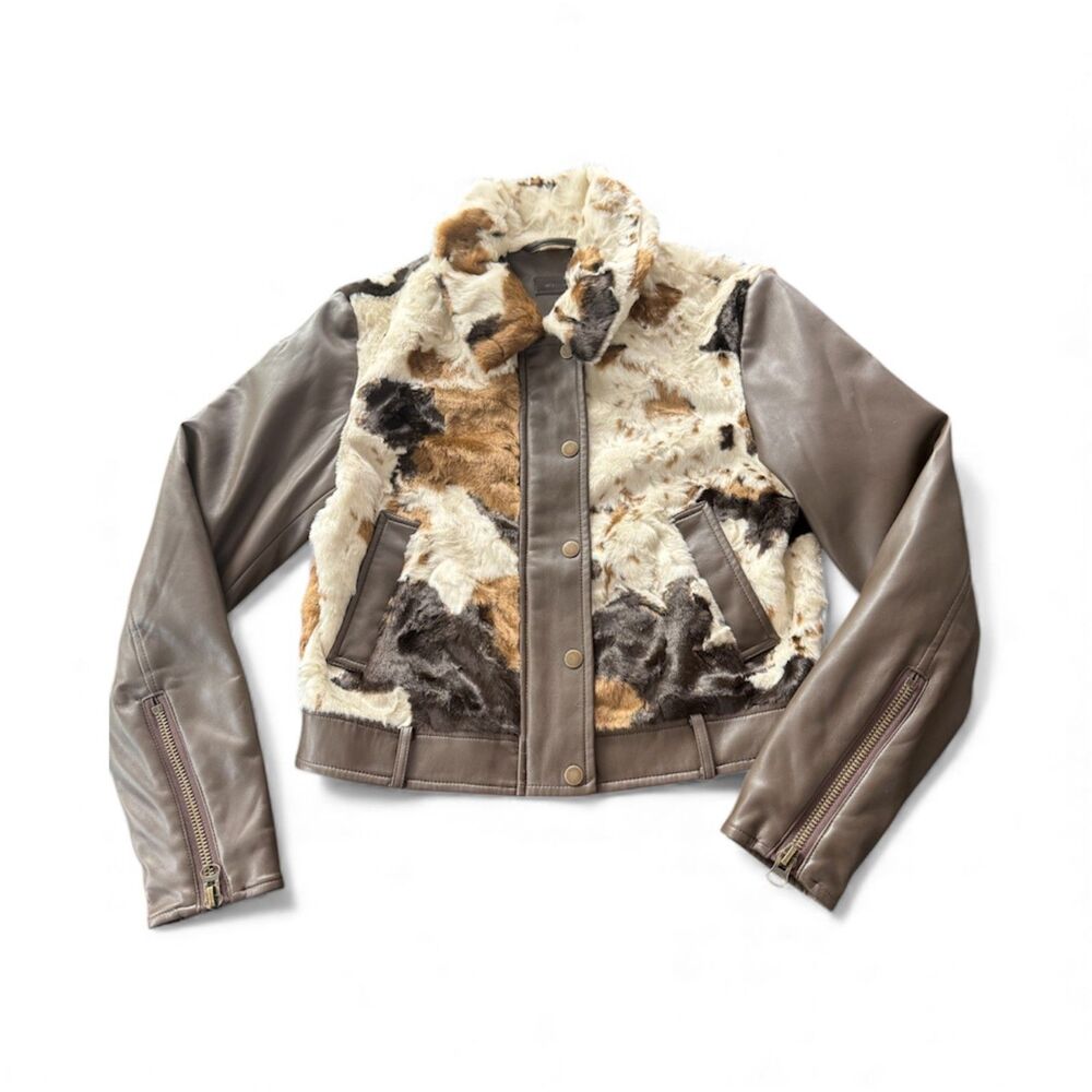 MOTHER Faux Fur Jacket NWOT